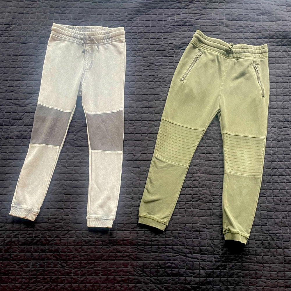 Bundle H&M boy 6-7 year old biker joggers